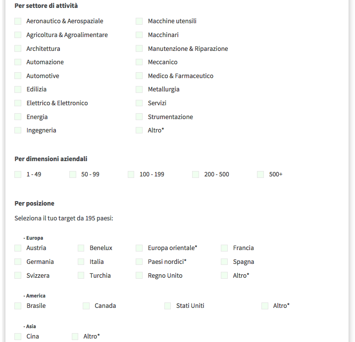 innovazione leads qualificate Catalogo 3D